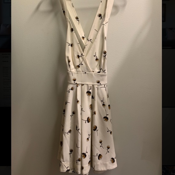 Free People Floral Open-back Dress - Picture 1 of 3